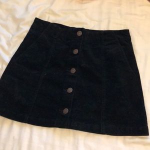 Forever 21 Mini Corduroy Skirt